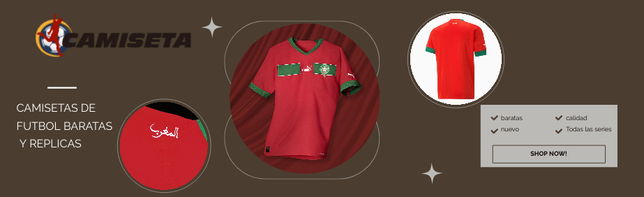camiseta Marruecos 2022 2023